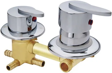 

Copper shower room mixer , 2/3/4/5 way water outlet shower room mixing valve shower cabin , shower room faucet head accessories