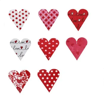 

10Pcs/lot Red Heart Pu Leather Earrings Connector Valentine's Day Wave Point Plaid Charm For DIY Making Earing Jewelry Accessory