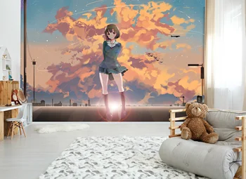 

[Self-Adhesive] 3D Your Name 687 Japan Anime Wall Paper mural Wall Print Decal Wall Murals Belly