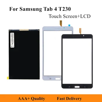 

LCD Replacment 7" For Samsung Galaxy Tab 4 7.0 SM-T230 SM-T231 LCD Display + Touch Screen Assembly T230