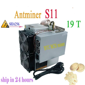 

Used Asic BTC BCH Miner AntMiner S11 19T With PSU Bitcoin Miner SHA256 Server WhatsMiner