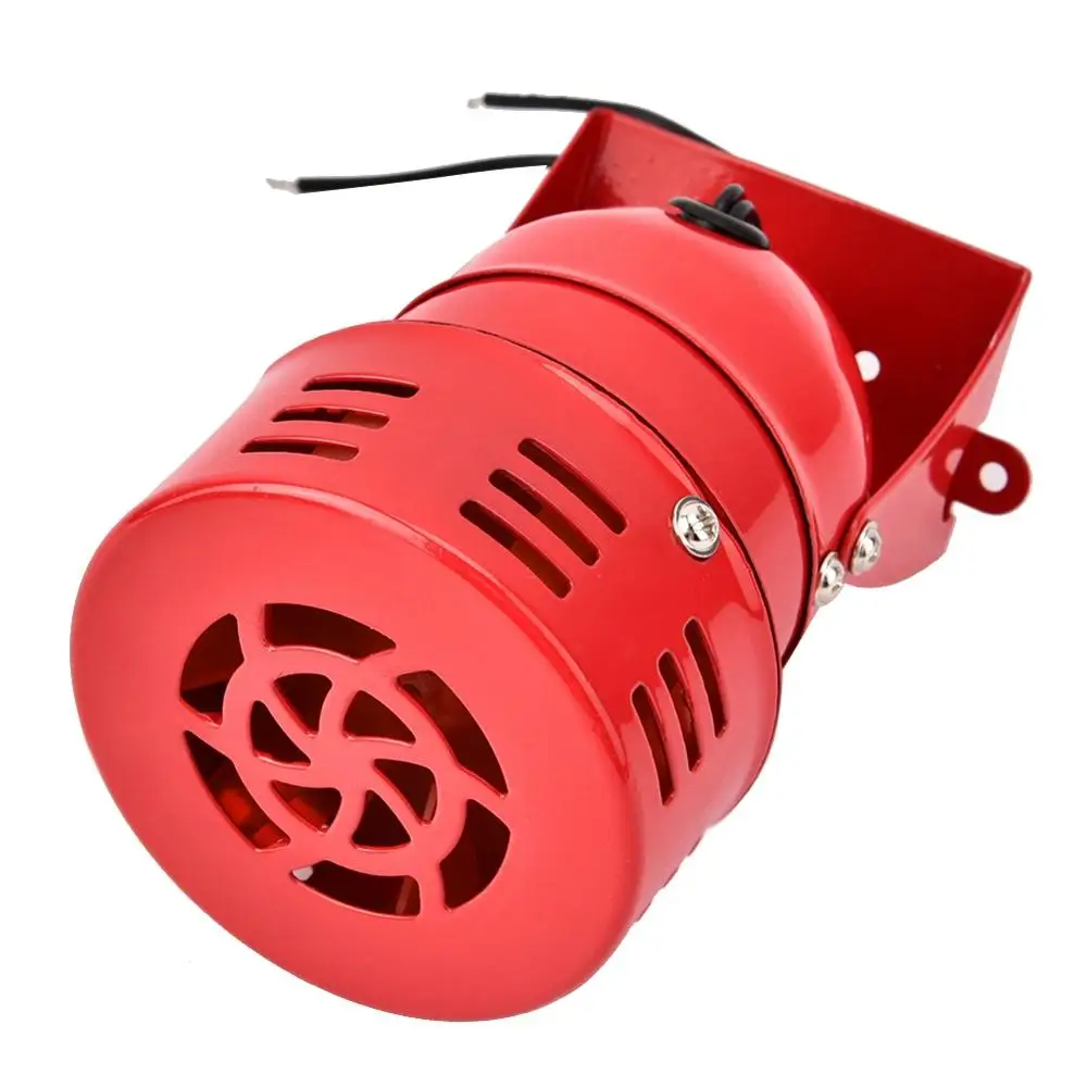 Sirena alarma 40 Вт 120 дБ Электрический двигатель управляемый сигнализацией заводской автомобиль мини противопожарная сирена