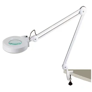 

Flexible Desk Large 5X LED Magnifying Glass Illuminated Magnifier Lamp Loupe Reading/Rework/Soldering