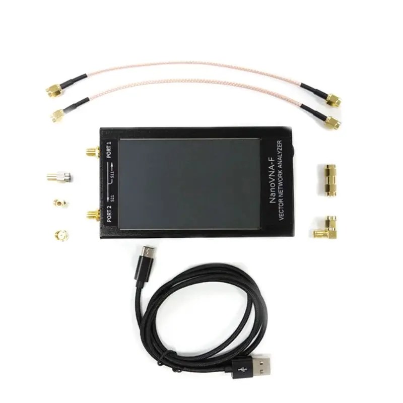 

NanoVNA-F VNA SWR Meter VHF UHF Antenna Analyzer + 4.3 IPS LCD + Metal Case