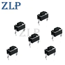 

3X6X4.3MM PCB Momentary Tactile Tact Push Button Micro Switch 2 Pin DIP Light Touch 3*6*4.3 mm/3*6*5mm Keyboard Wholesale