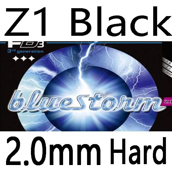 Z1 Black 2.0mm Hard DONIC BLUESTORM BlueStorm Z1 резиновая губка для настольного тенниса для пинг-понга Tenis De Mesa - Цвет: Z1 Black 2.0mm Hard