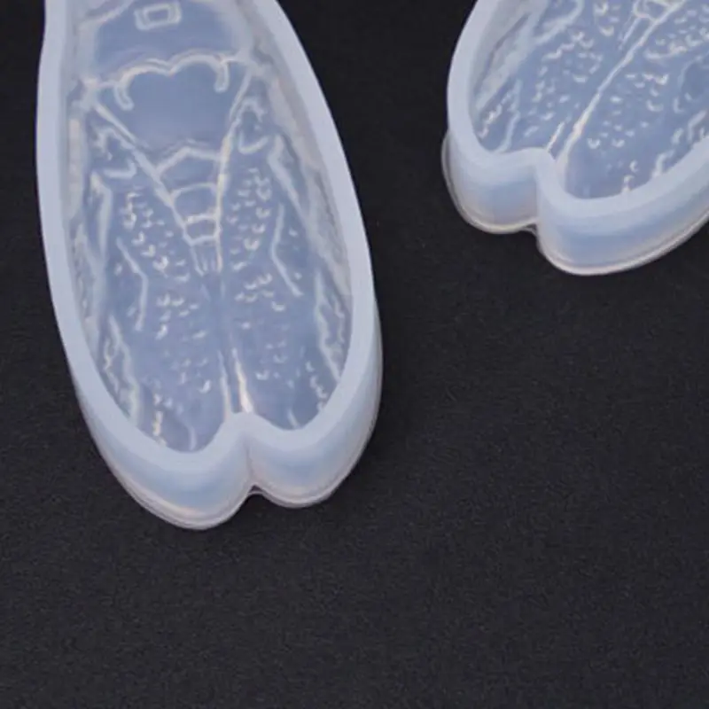 Кристалл эпоксидной смолы в форме цикады силиконовые формы для смолы DIY ювелирные изделия ручной работы с подвеской плесень ювелирных изделий