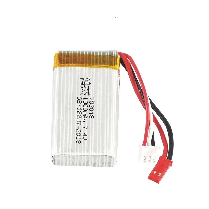 7,4 v 1000mah 703048 Lipo батарея+ зарядное устройство для MJXRC X600 U829A U829X X600 F46 X601H JXD391 FT007 2s Lipo батарея RC игрушка Батарея