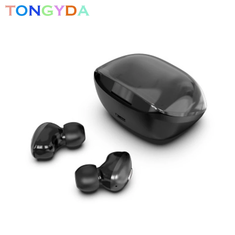 

Wireless Stereo Earpuds Bluetooth Earphone 5.0 TWS Mini Wireless Headphones with charging box Sports Earbuds Gaming Earphone