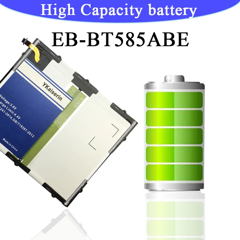 7800 мАч EB-BT585ABE Сменный аккумулятор для samsung Galaxy Tablet Tab A 10,1 T580 SM-T585C T585 T580N+ инструменты батарея