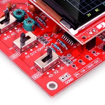 

Fully Welded DSO138 2.4 TFT Digital Oscilloscope 1Msps W/ Probe Kit Acrylic Box