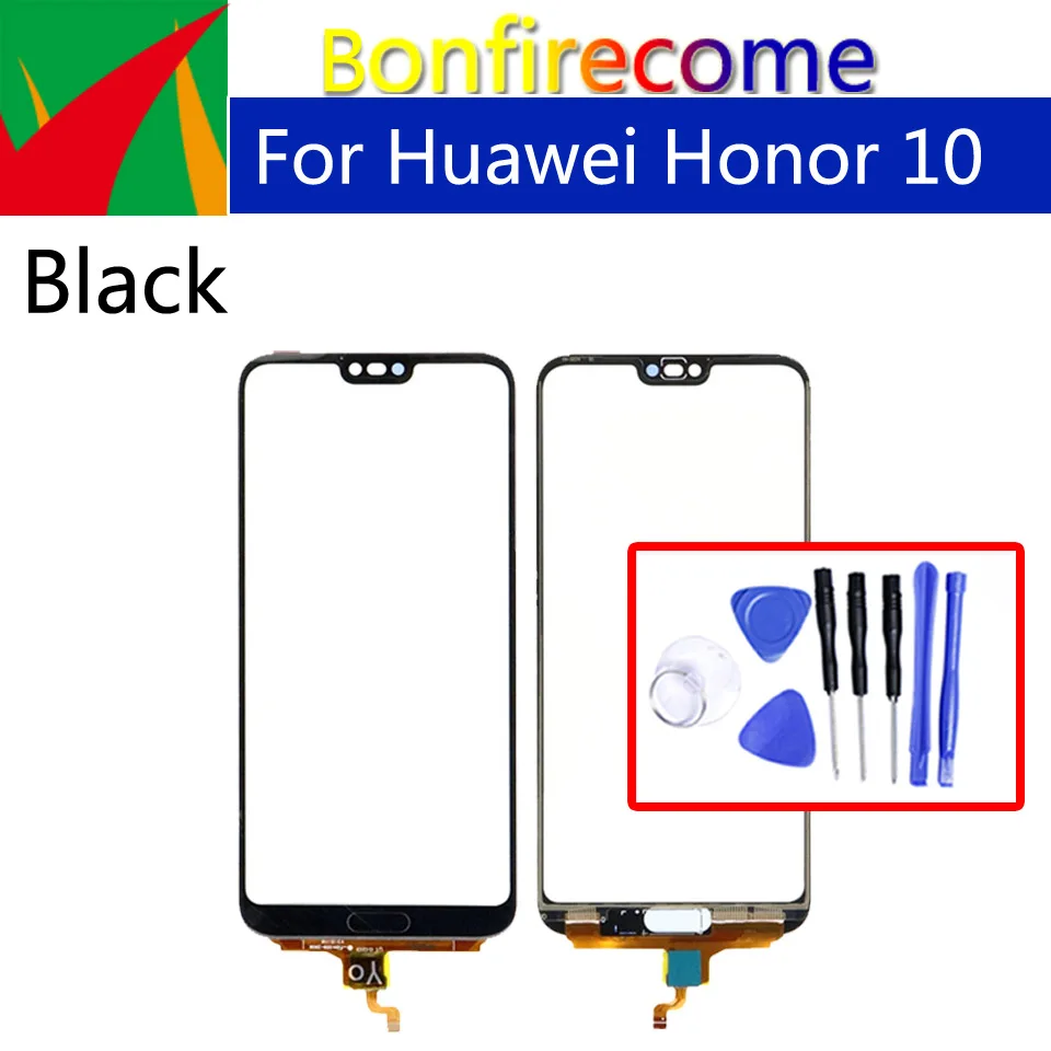 Сенсорная панель 5 84 дюйма для Huawei Honor 10 переднее стекло внешний датчик дигитайзер