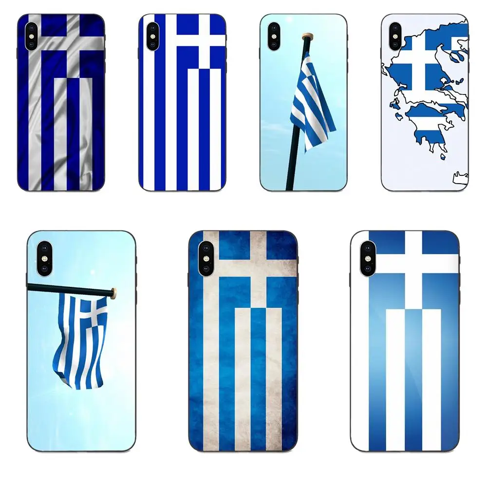 Soft TPU Design Phone Greece Flag Other Country Flags For Xiaomi Redmi Note 3 3S 4 4A 4X 5 5A 6 6A 7 7A K20 Plus Pro S2 Y2 Y3 | Мобильные