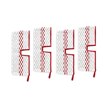 

4 Pcs Fiber Spray Mop Pads Mop Refills Replacement Pads for O-Cedar ProMist MAX Washable Reusable