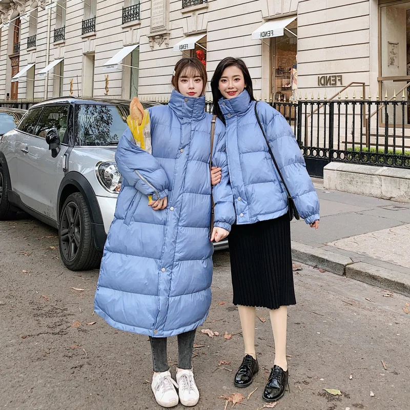 

Photo Shoot Best Friend-Cotton Coat Women's 2019 Winter New Style Mid-length down Coat Cotton-padded Clothes Women's Loose-Fit C