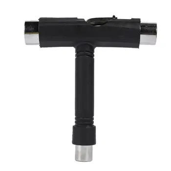 

Roller Skate Skateboard Longboard T Shape Board ATB Tool Allen Key Multi-Function Universal Black Useful Screwdriver Socket