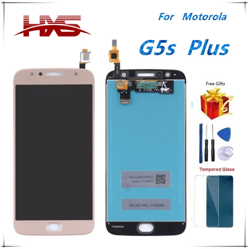 5 &quotоригинал для Motorola MOTO G5S Plus XT1802 XT1803 ЖК сенсорный экран дигитайзер Замена