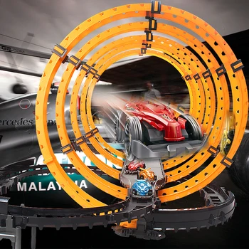 

Electric Remote Control Railway High Speed Racing Track Kids Educational Toy Autorama Circuit Voiture Race Track Cars Toy Set