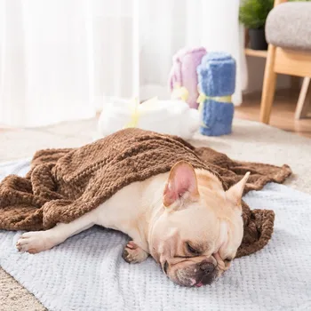 

Soft Fleece Winter Dog Bed Mat Pet Cushion House Warm Puppy Cat Sleeping Blanket Covers Mechanical Wash Breathable