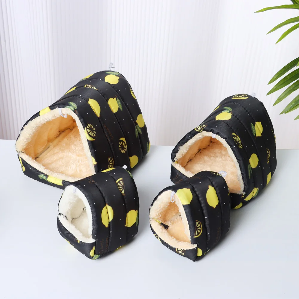 Soft Plush Small Animal Bed for Hamster Rabbit Squirrel