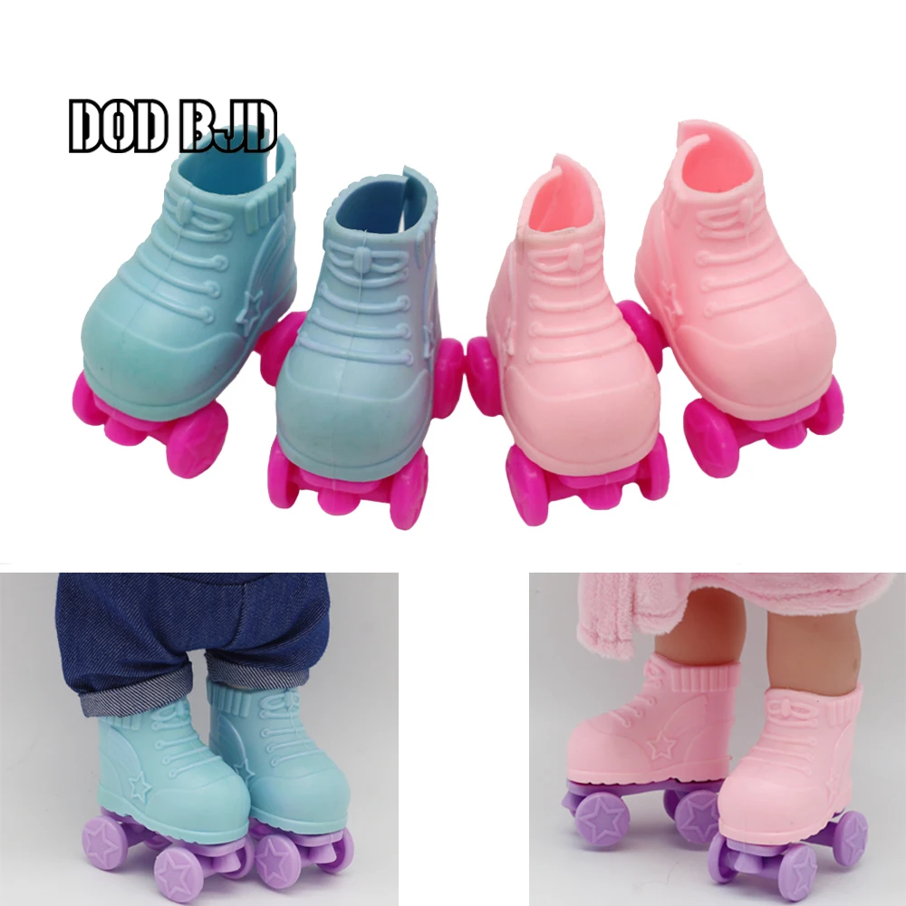 Doll Shoes Plush Doll Accessories Doll Accessories Doll Clothes Accessories DOD BJD Doll Roller Skates for 14 inch girls Doll Boots Fit Plush EXO Dolls
