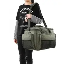 FR 49 см Рыболовная Сумка Регулируемая рыболовная ручная сумка моющаяся Рыболовная Сумка для хранения для активного отдыха рыбалка кемпинг