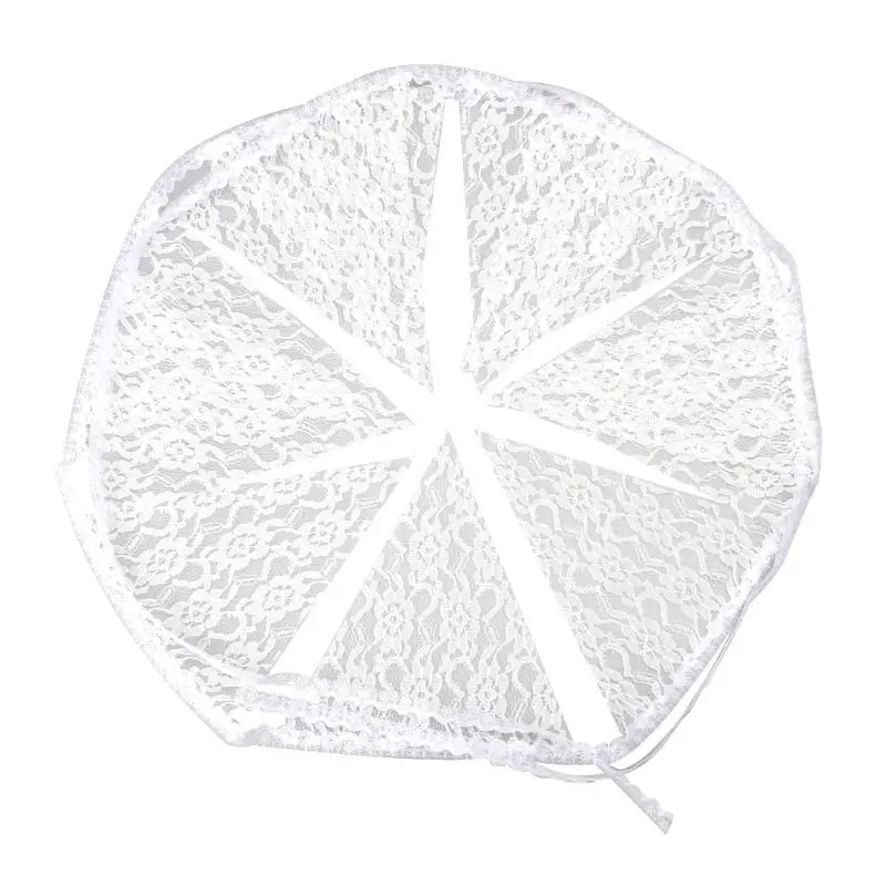 

3.2m 11 Flags Lace Vintage Party Wedding Pennant Bunting Banner Decor