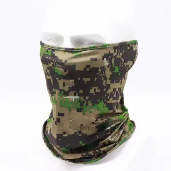 

breathable Unisex Camouflage Print Sunproof Summer Outdoor Cycling Bandana Scarf Face Mask protective Chinlon Polyester Spandex