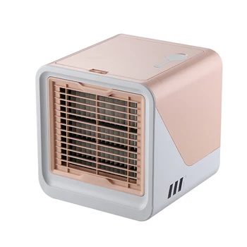 

Pink Small Air Conditioning Appliances USB Arctic Air Cooler Mini Fan Air Cooling Fan Summer Portable Air Conditioning