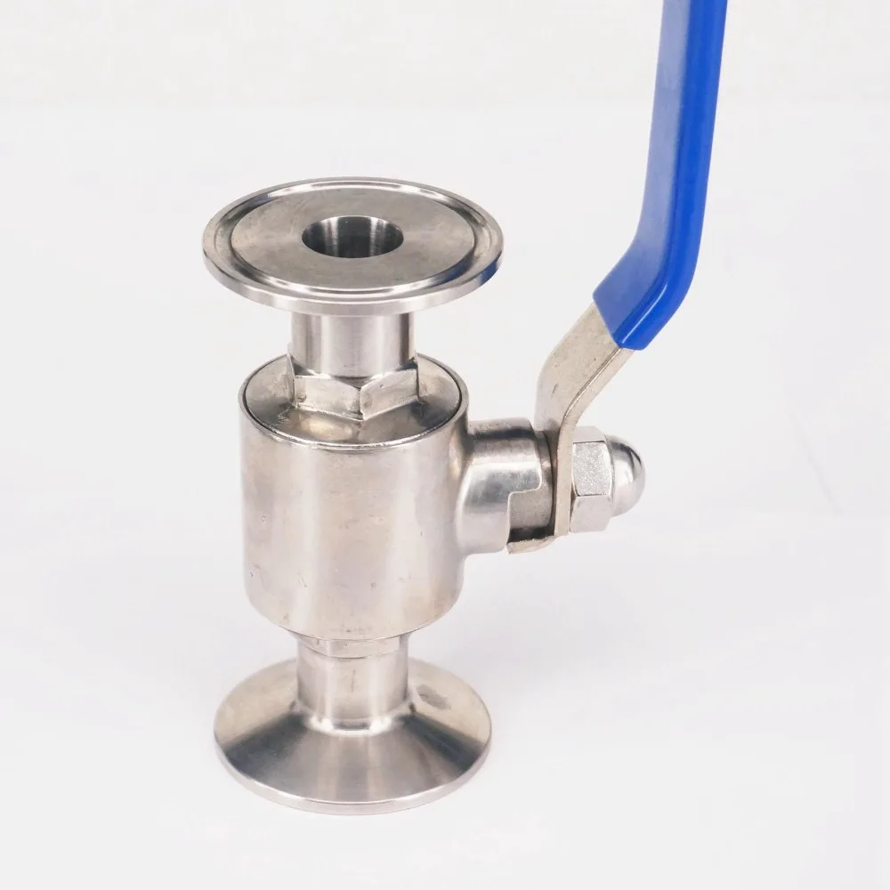 CHENTAOMAYAN 1 38mm50.5MM 304 Stainless Steel Sanitary Ball Valve Tri Clamp Ferrule Type for Homebrew Diary Product Specification : 1 CHENTAOMAYAN 1 38mm50.5MM 304 Stainless Steel Sanitary Ball Valve Tri Clamp Ferrule Type for Homebrew Diary Product Specification : 1
