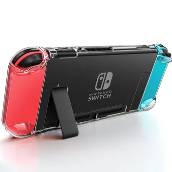 

Detachable PC Transparent Case For Nintend Switch Case Crystal Hard Clear Back Cover For Nintendo Switch NS NX Ultra Thin Bag