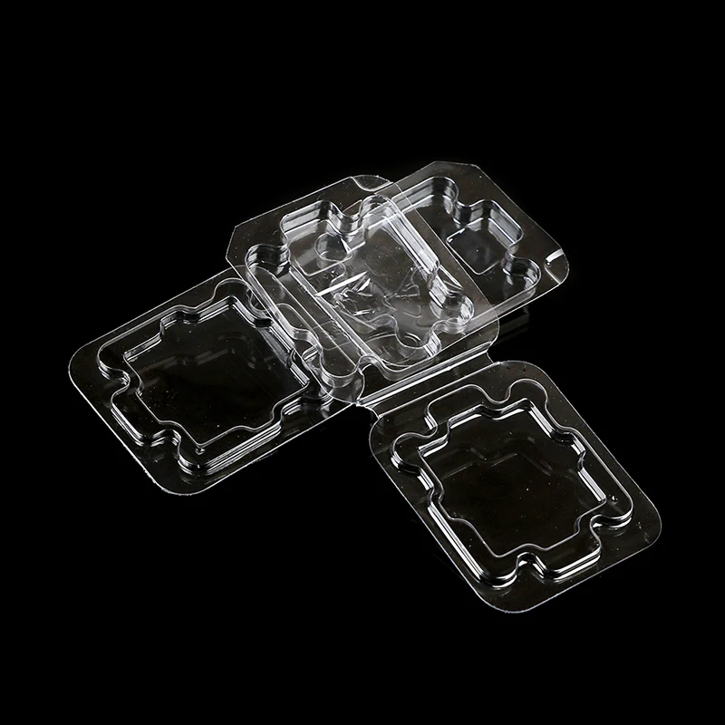 10Pcs cpu case holder tray box plastic protection for socket 775 1150 1156 | Электроника