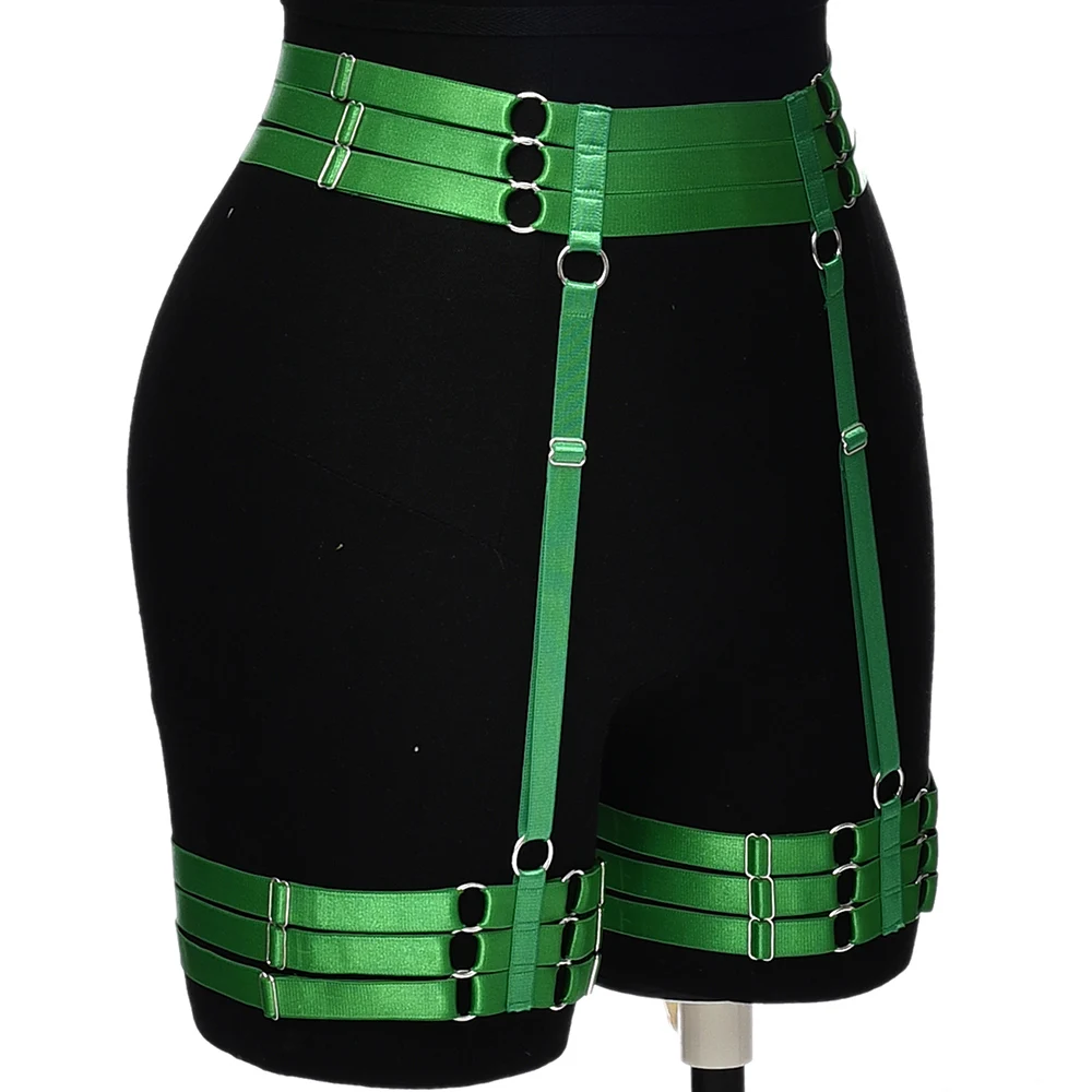 Porte-jarretelles Noir Rétro Pinup Vintage Taille Haute 4 Branches Sexy