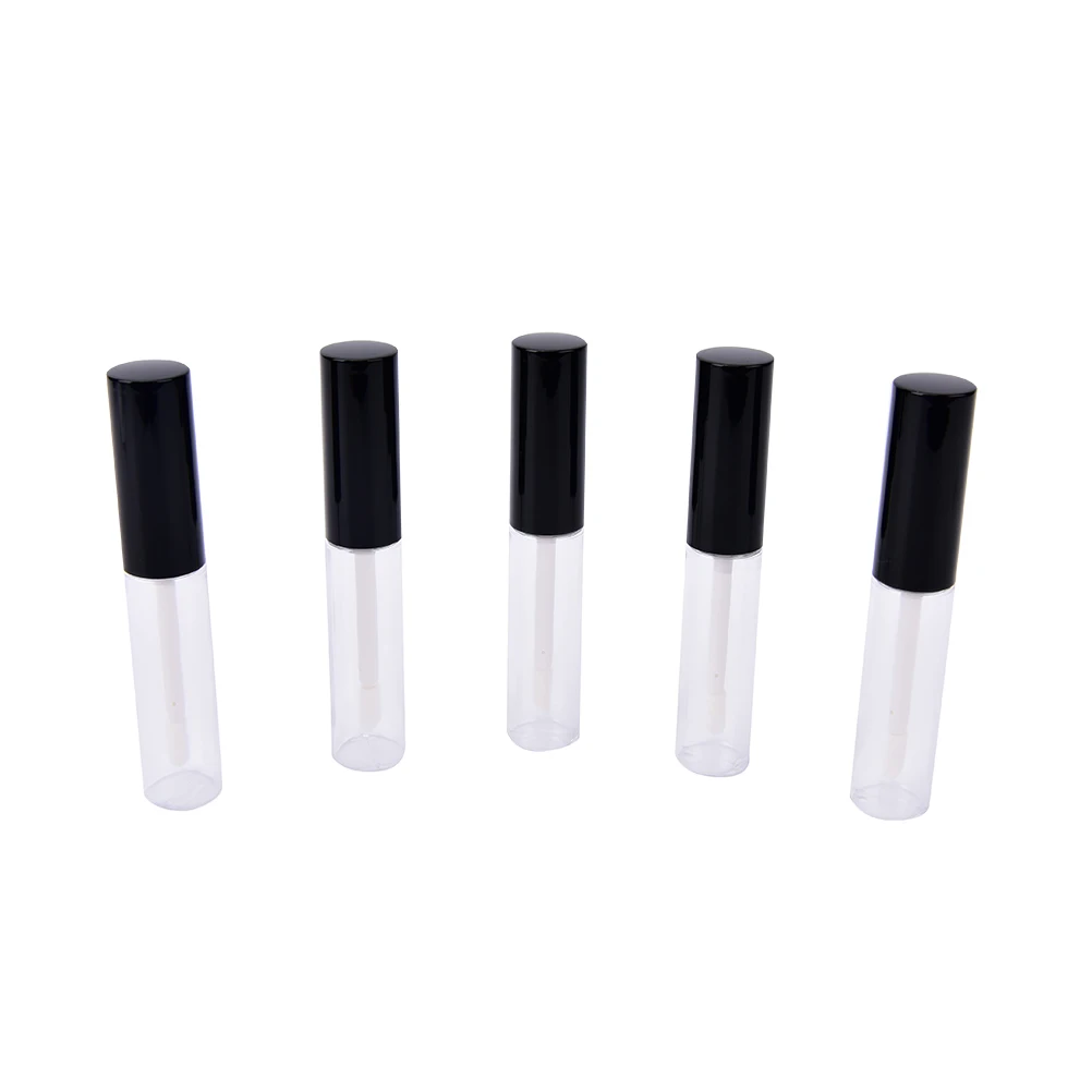 

New 8ml Lip Cute Bottle Travel Gloss Pretty Empty Clear Lip Containers For Makeup Supply Empty Cosmetic Container Tube