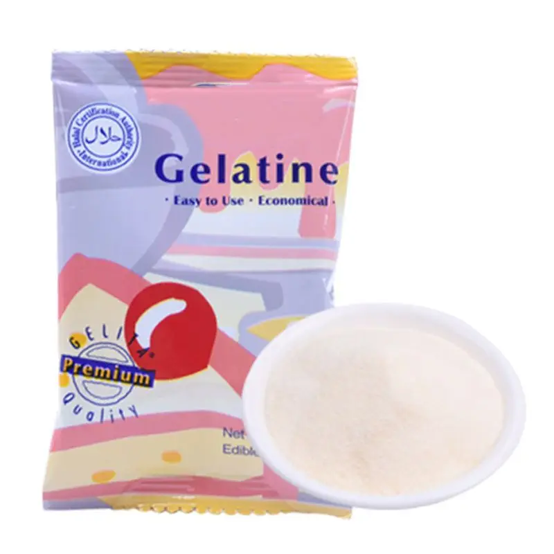 

Unflavored Gelatin Fish Glue Powder for Cooking Baking Ingredients Silver Leaf