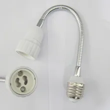 E27 Turn GU10 универсальная Лампа головка и трубка лампа для удлинения головки лампы для преобразования основы E27 Turn GU10