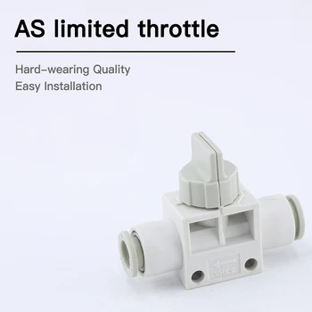 

Threaded hand valve VHK2-04 / 6/8/10 / 12F-01 / 234 / S tracheal switch / connector SMC type M5 pneumatic component