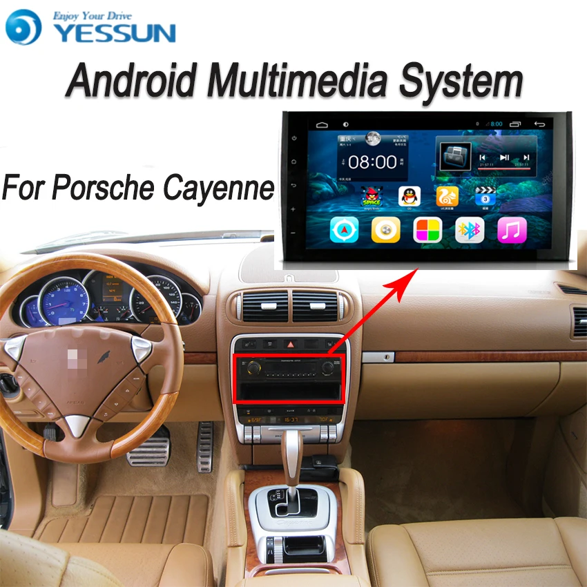 YESSUN для Porsche Cayenne 2006 ~ 2010 Android Автомобильная магнитола мультимедийный Аудио Видео