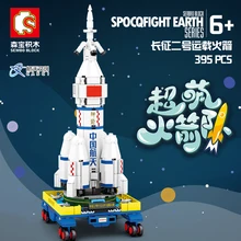 

Aerospace Series Building Blocks Boys Benefit Intellectual Brain Assembling Rocket Spaceship Toys Children’s Gifts