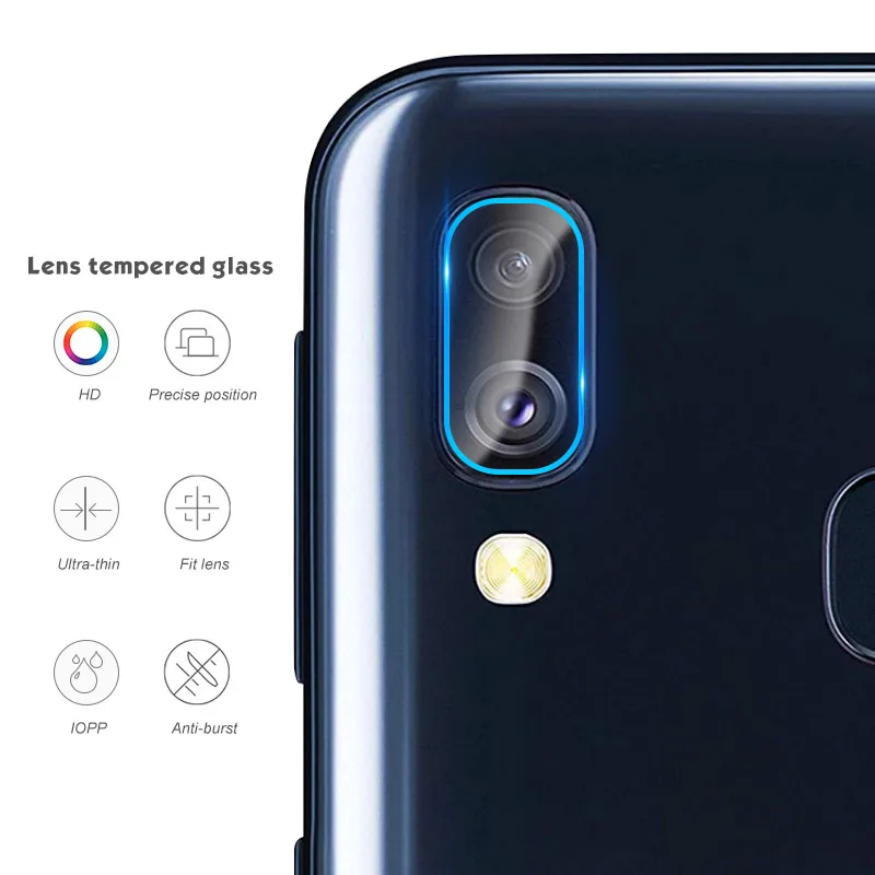 Камера объектив из закаленного Стекло для samsung A50 A10 A30 A20 A70 A20E A6S A8S A9S A8 A9 звезда A6