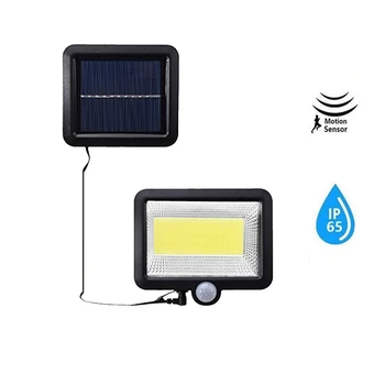 

56/30lED Solar Lamp Outdoor Waterproof Ip65 Three Sides Induction Wall Lamp Flame Garden Street Lighting Emergency Modern split