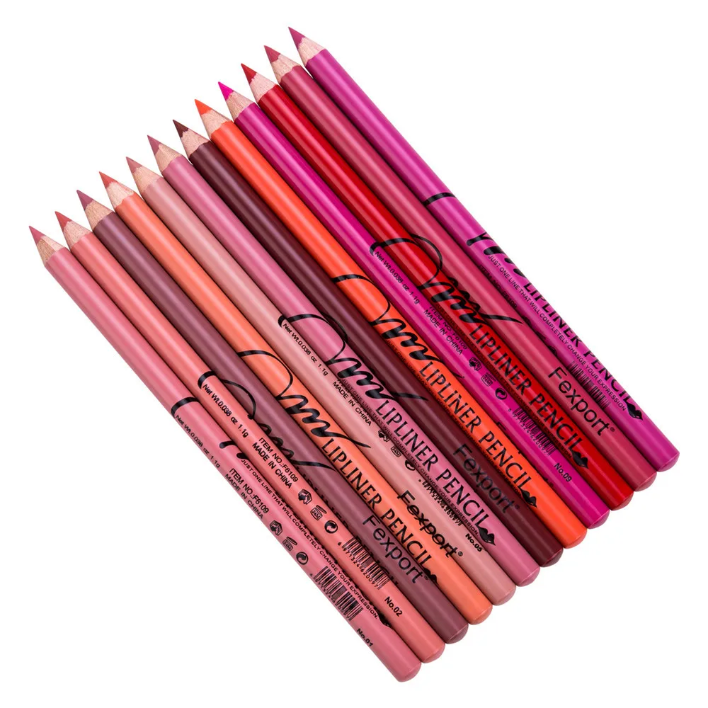 

Eyeliner Pen 12 Colors waterproof eyeliner Makeup Cosmetic Black Eye Liner Pencil easy to wear Make Up pen JZ819