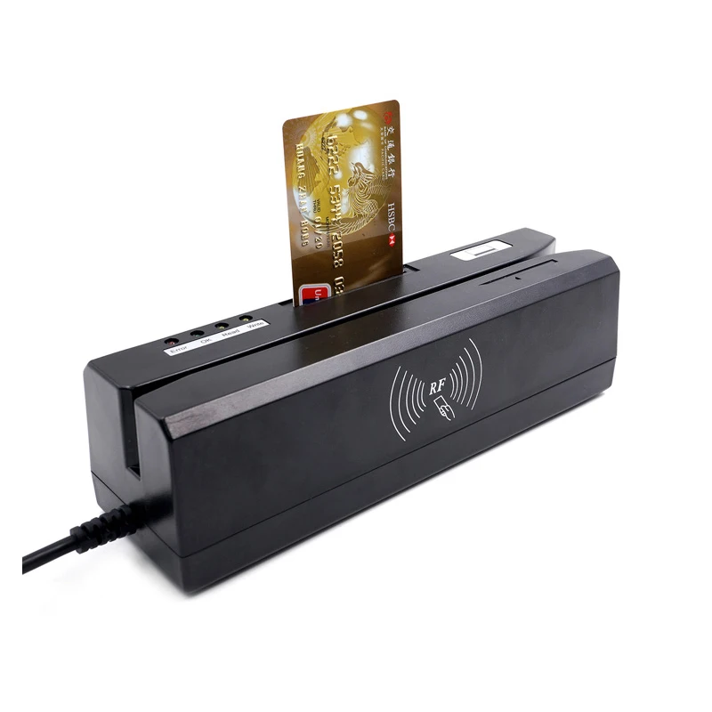 Plug And Play IC/PC/NFC smart EMV Chip считыватель кредитных карт + все 3 трека устройство