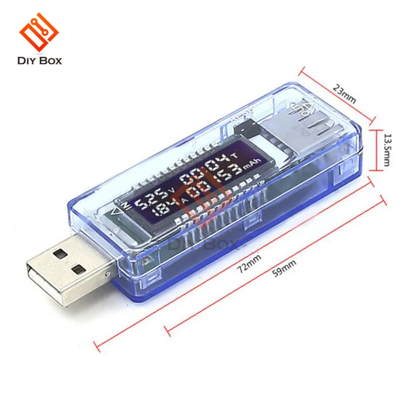 USB зарядное устройство Доктор напряжение измеритель тока время работы мощность Батарея емкость тест er метр Мобильный детектор уровня мощности тест батареи