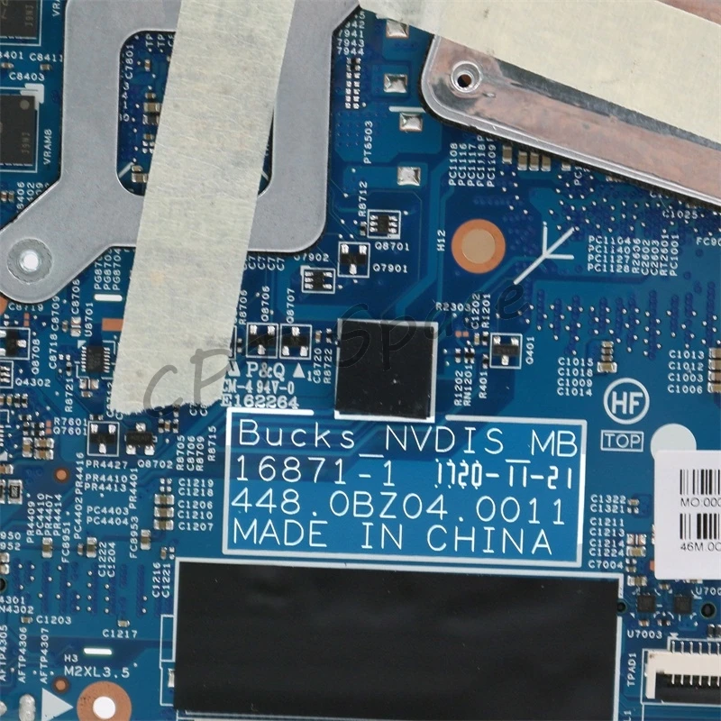 4000111008853 для hp X360 14M-BA 14-BA Материнская плата ноутбука 16871-1 I7-7500 940 м X 4 ГБ 923688-001 923688-501 923688-601