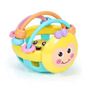 

Cute Baby Rattles Toy Hand Hold Jingle Shaking Bell Educational Baby Development Toys Early Newborn Gifts Toy V2S5