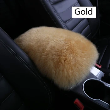 

Universal Warm Car Armrest Cushion Covers Fur Plush Auto Armrests Cover Pad Vehicle Center Console Arm Rest Mat Accessories