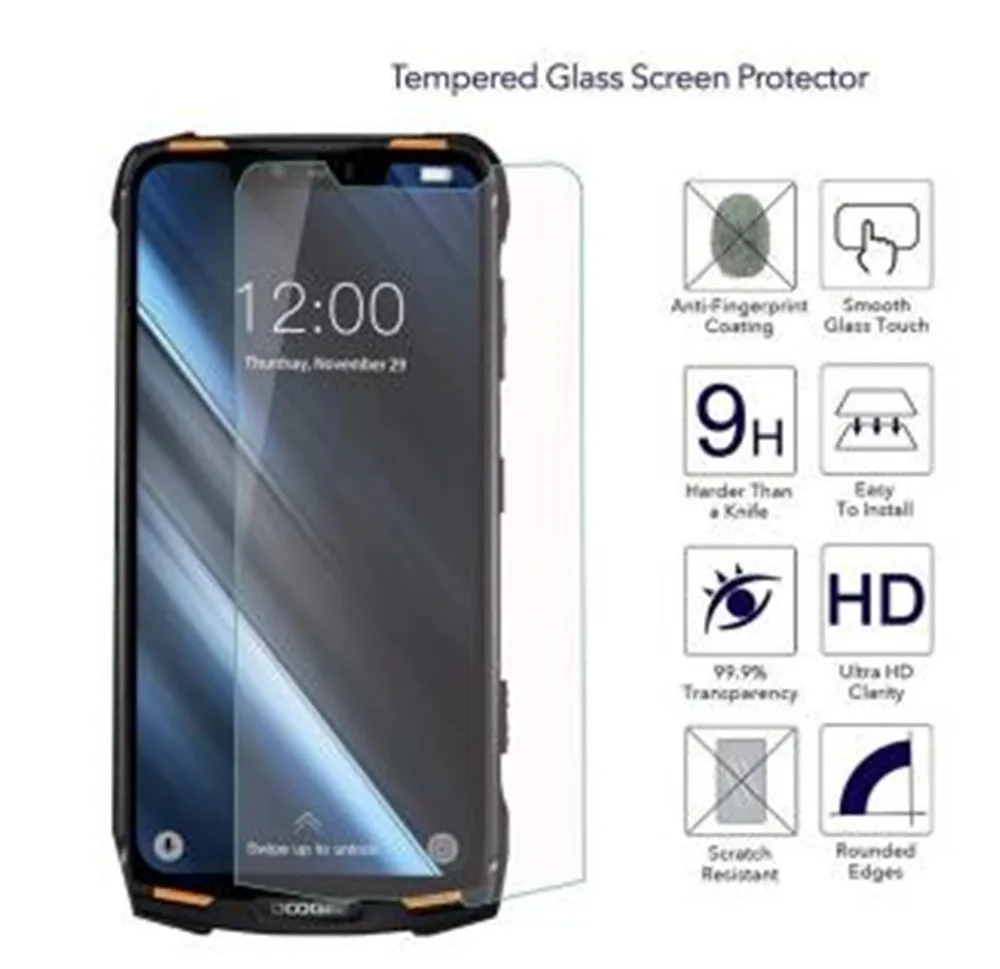 Закаленное стекло 9H Для Doogee S95 S90 Pro S90C S60 Lite Защита экрана для противоударное