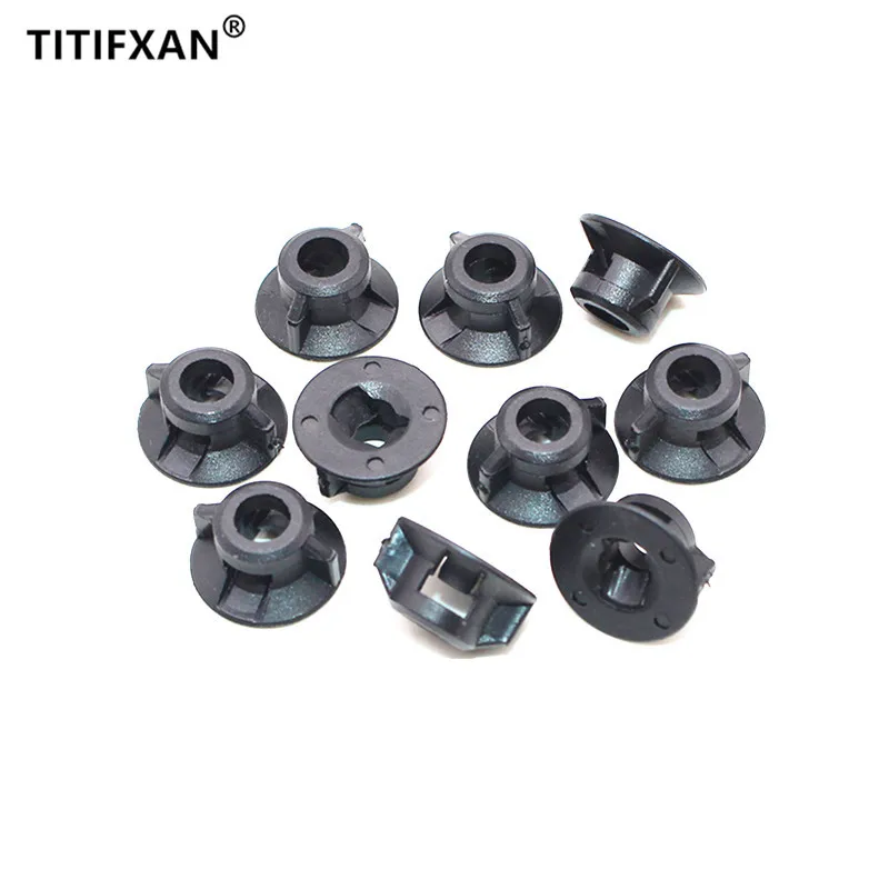 50PCS Automotive fender plastic fastener clips for Toyota Crown Corolla Reiz Prado Highlander rear wheel leaf nut snaps | Автомобили и