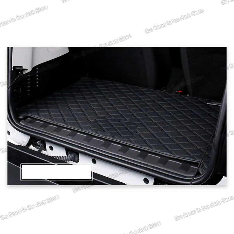Кожаный коврик lsrtw2017 для багажника автомобиля грузовой smart fortwo 2015 2016 2017 2018 2019 2020